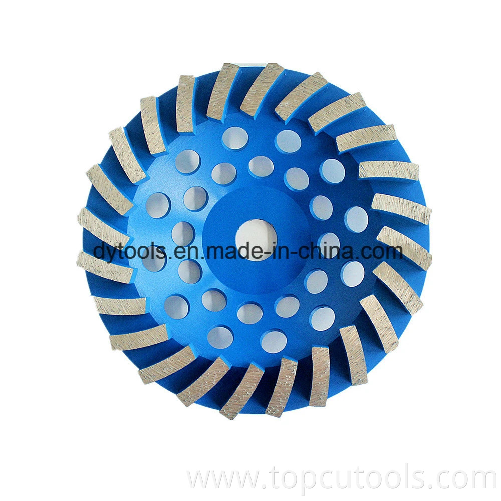 5 Inch Turbo Diamond Grinding Cup Wheel for Concrete